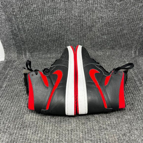 Nike Air Jordan 1 High Zoom CMFT Black University Red Bred Shoes Womens Size 7 - Picture 5 of 8